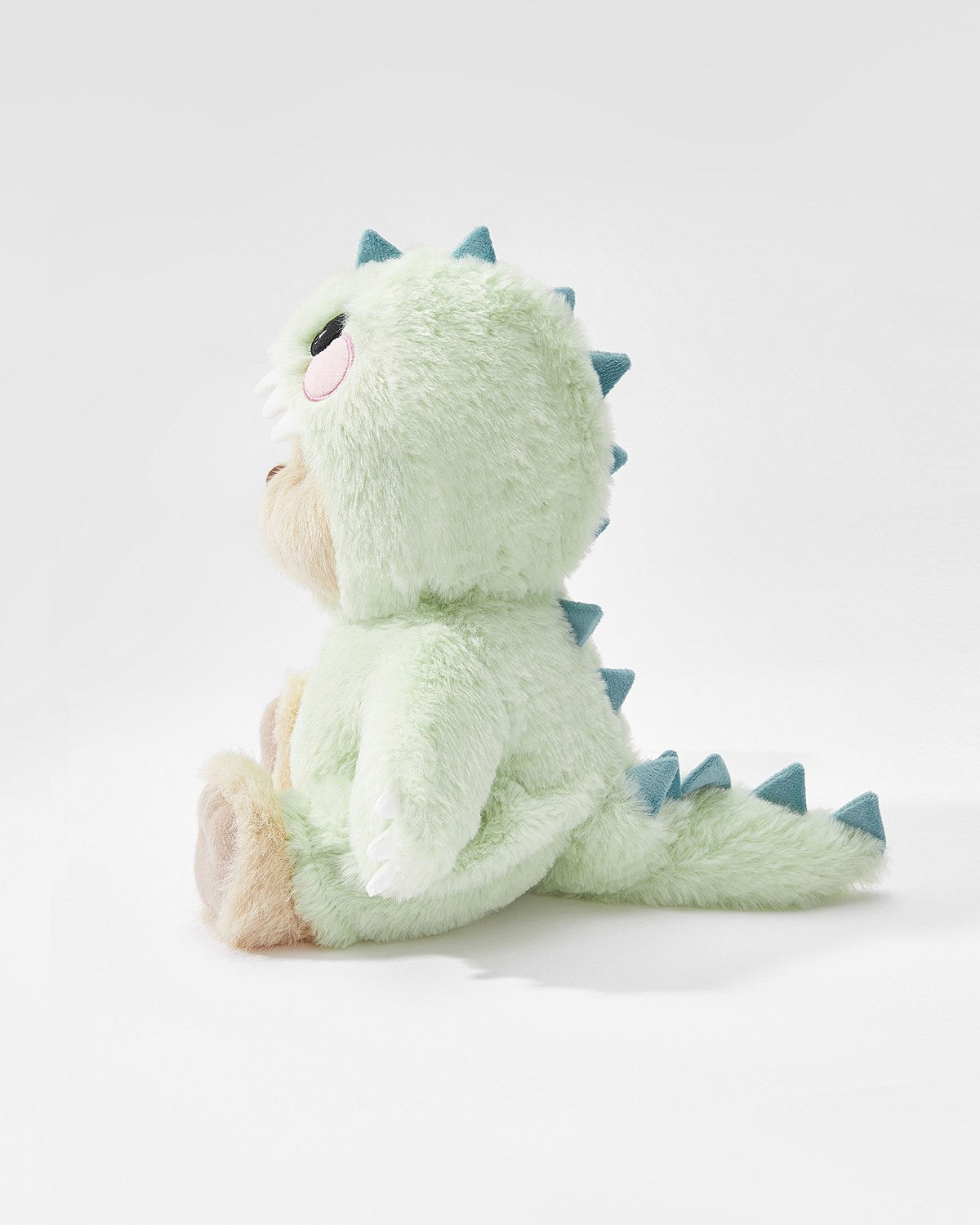 Teddy Bear & Green Dinosaur Jumpsuit - 12 Inches