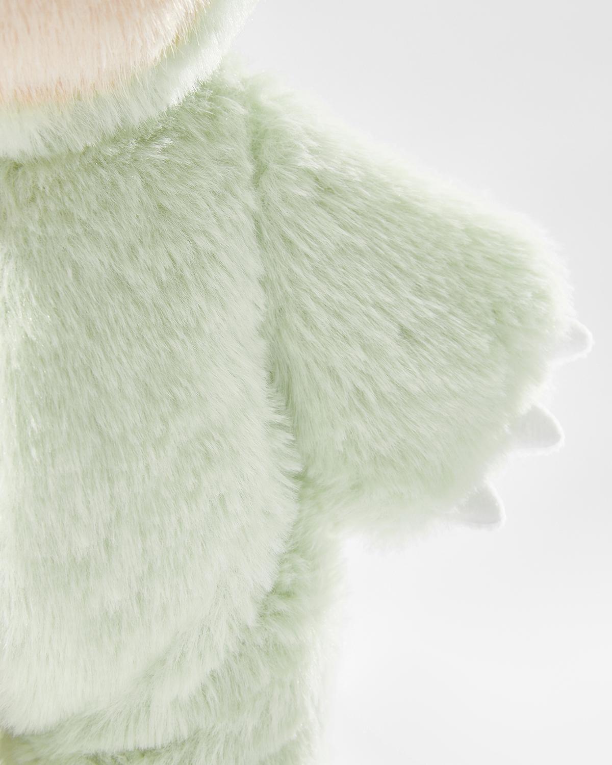 Teddy Bear & Green Dinosaur Jumpsuit - 12 Inches