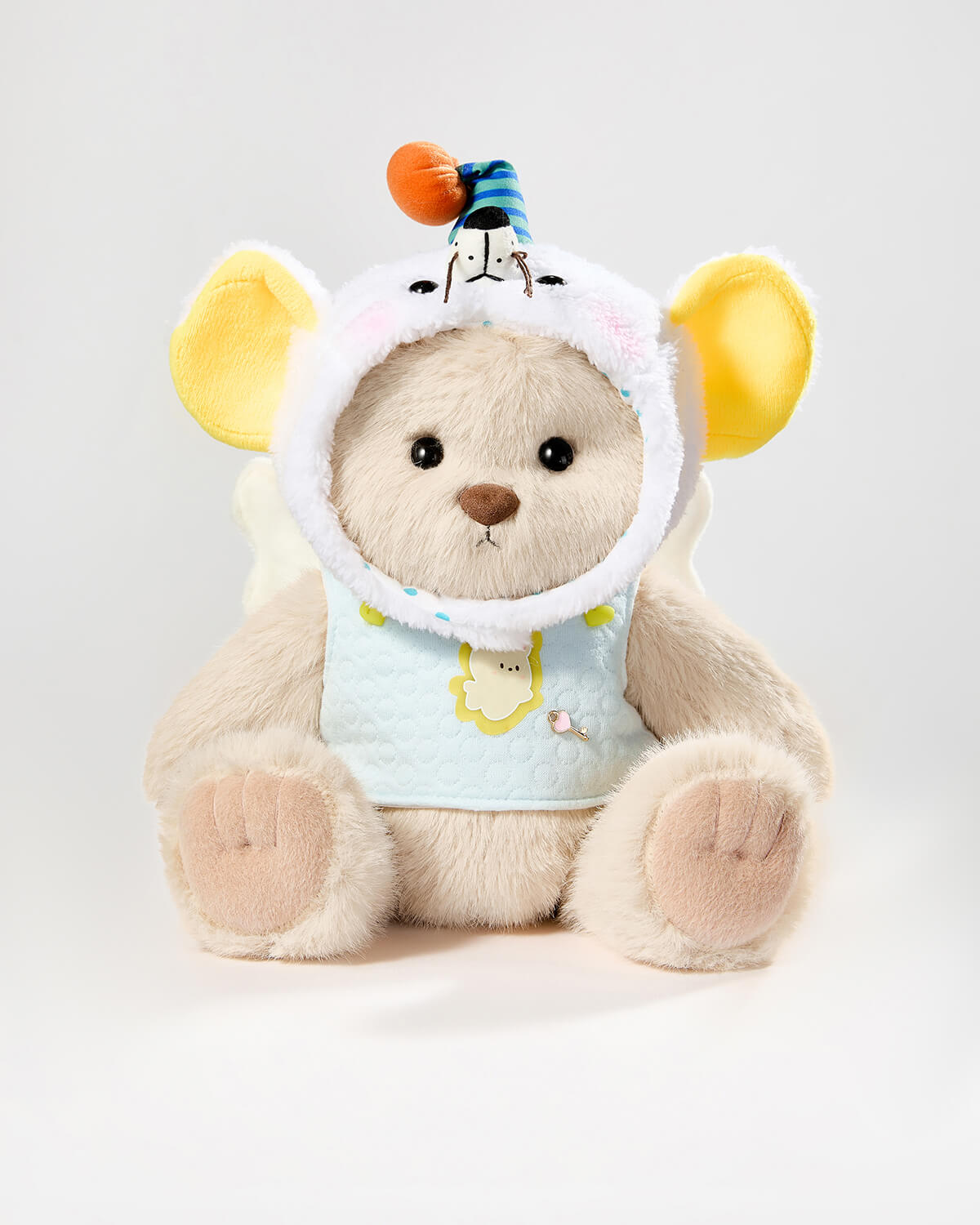 Teddy Bear & Angel Big-eared Rat Set - 12 Inches
