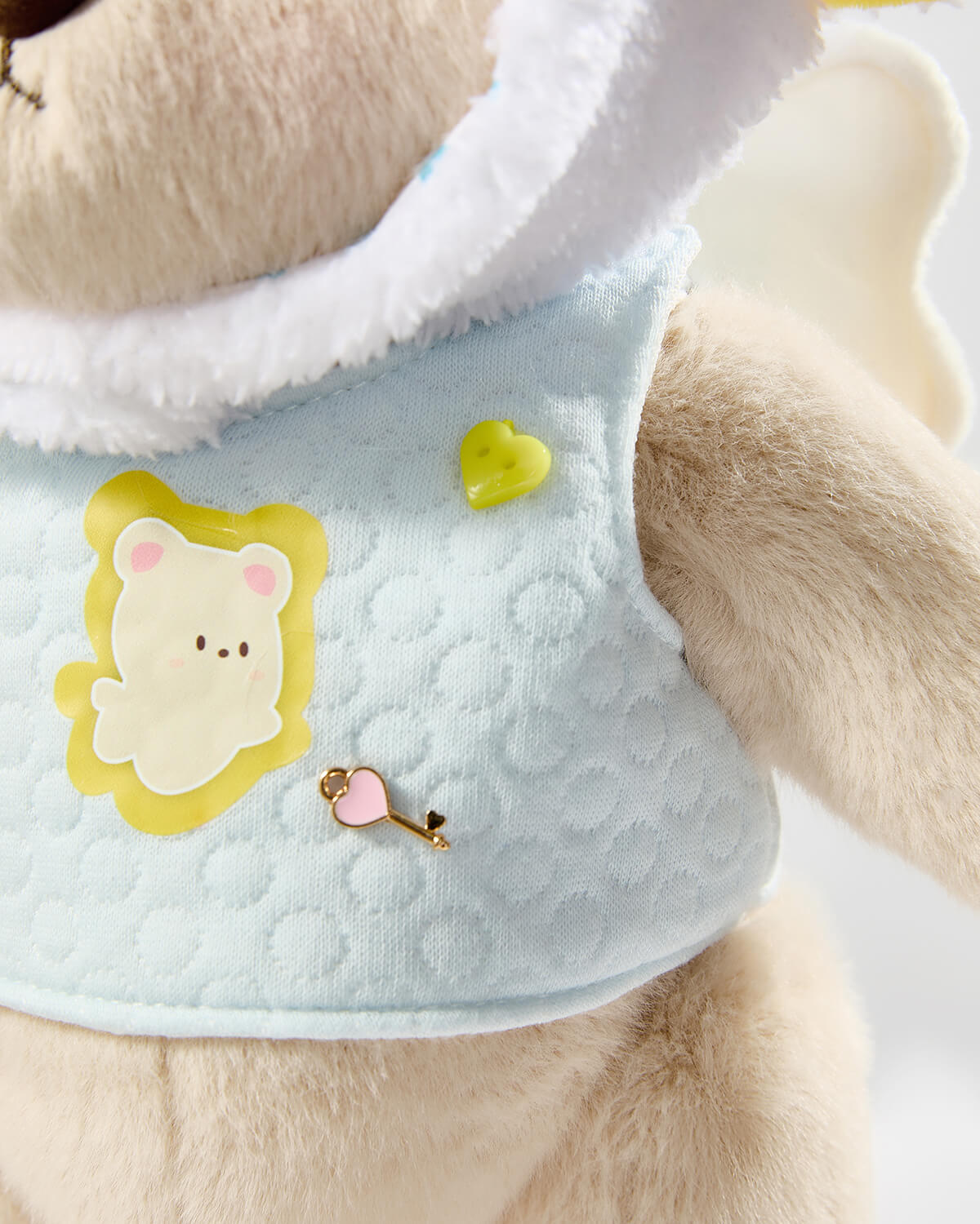 Teddy Bear & Angel Big-eared Rat Set - 12 Inches