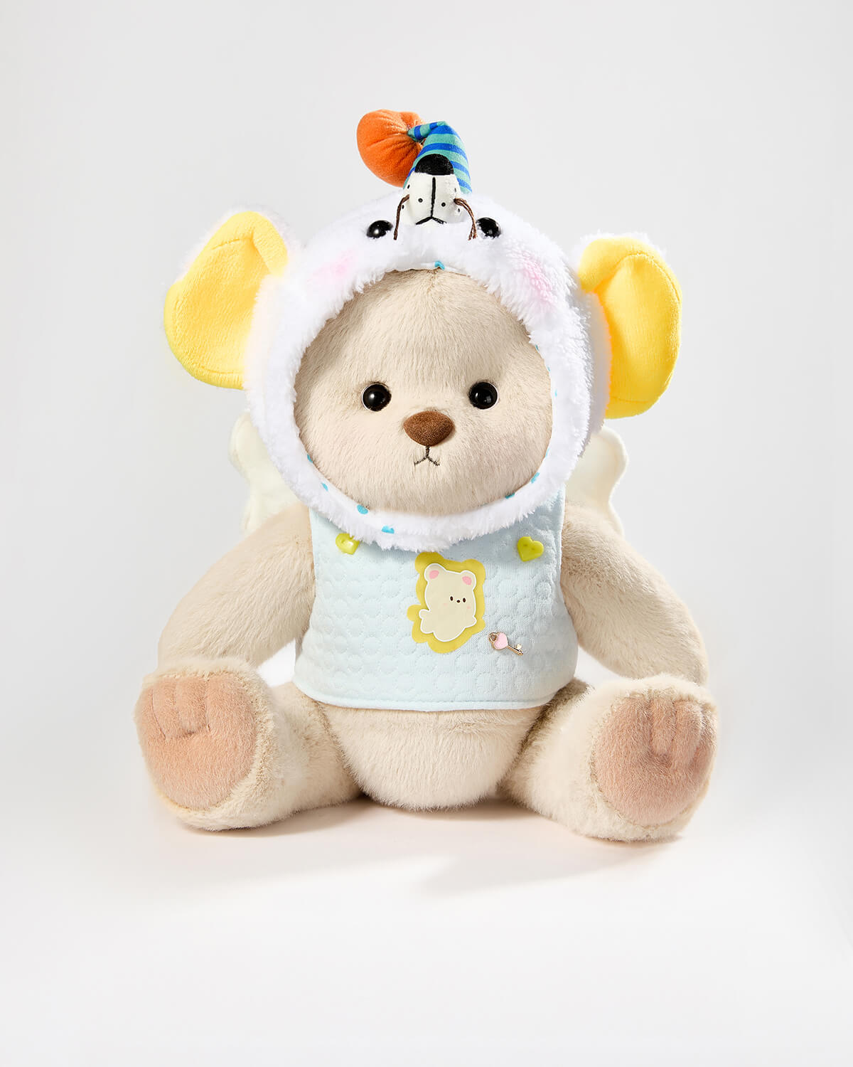 Teddy Bear & Angel Big-eared Rat Set - 12 Inches