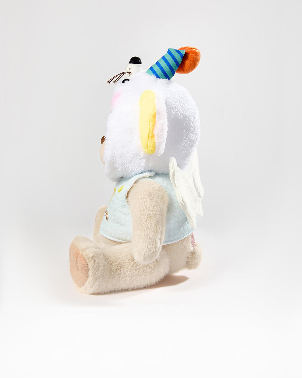 Teddy Bear & Angel Big-eared Rat Set - 12 Inches