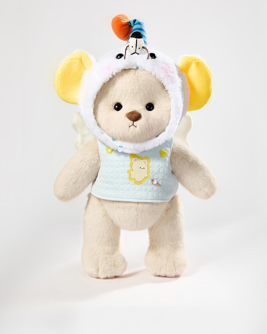 Teddy Bear & Angel Big-eared Rat Set - 12 Inches