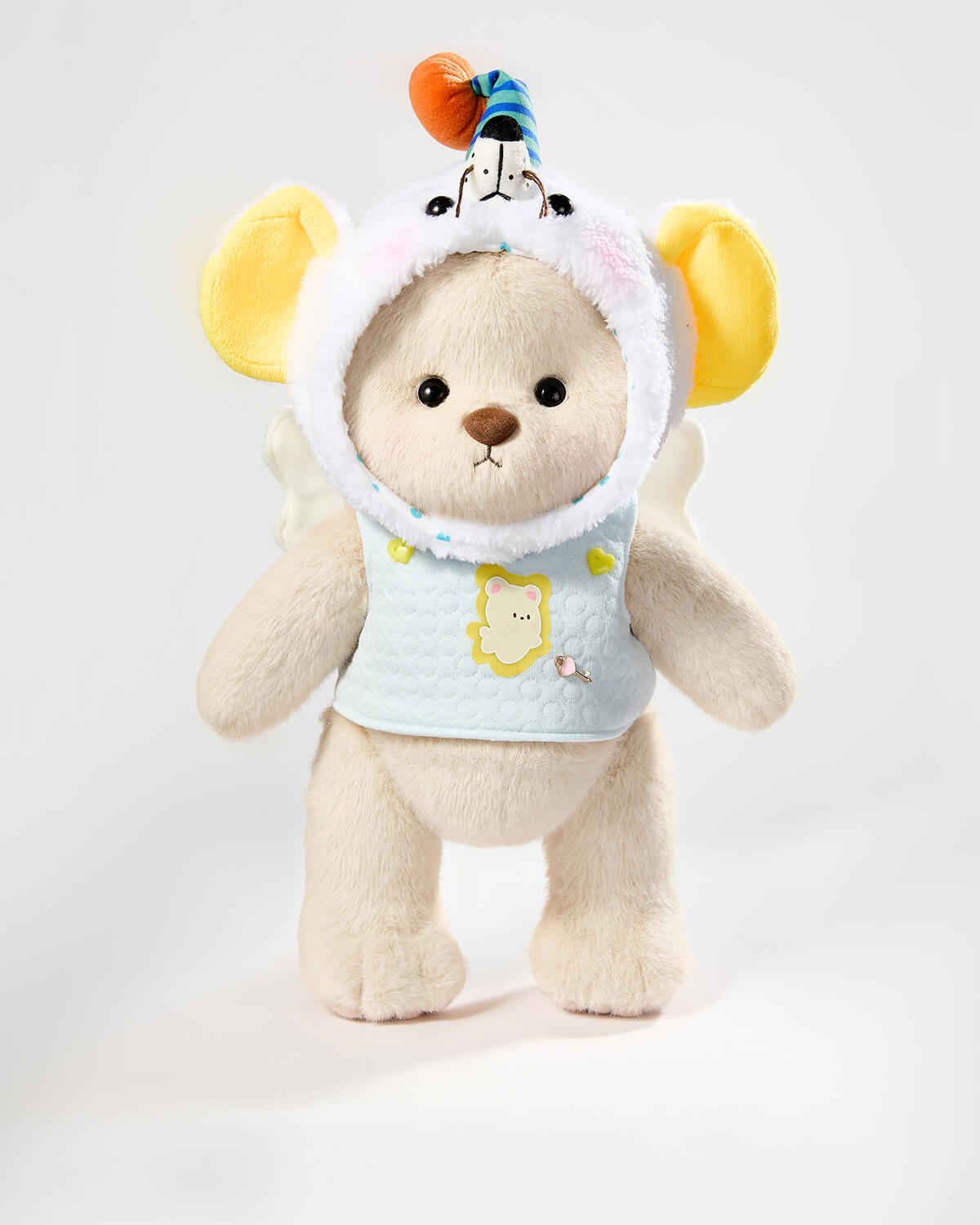 Teddy Bear & Angel Big-eared Rat Set - 12 Inches