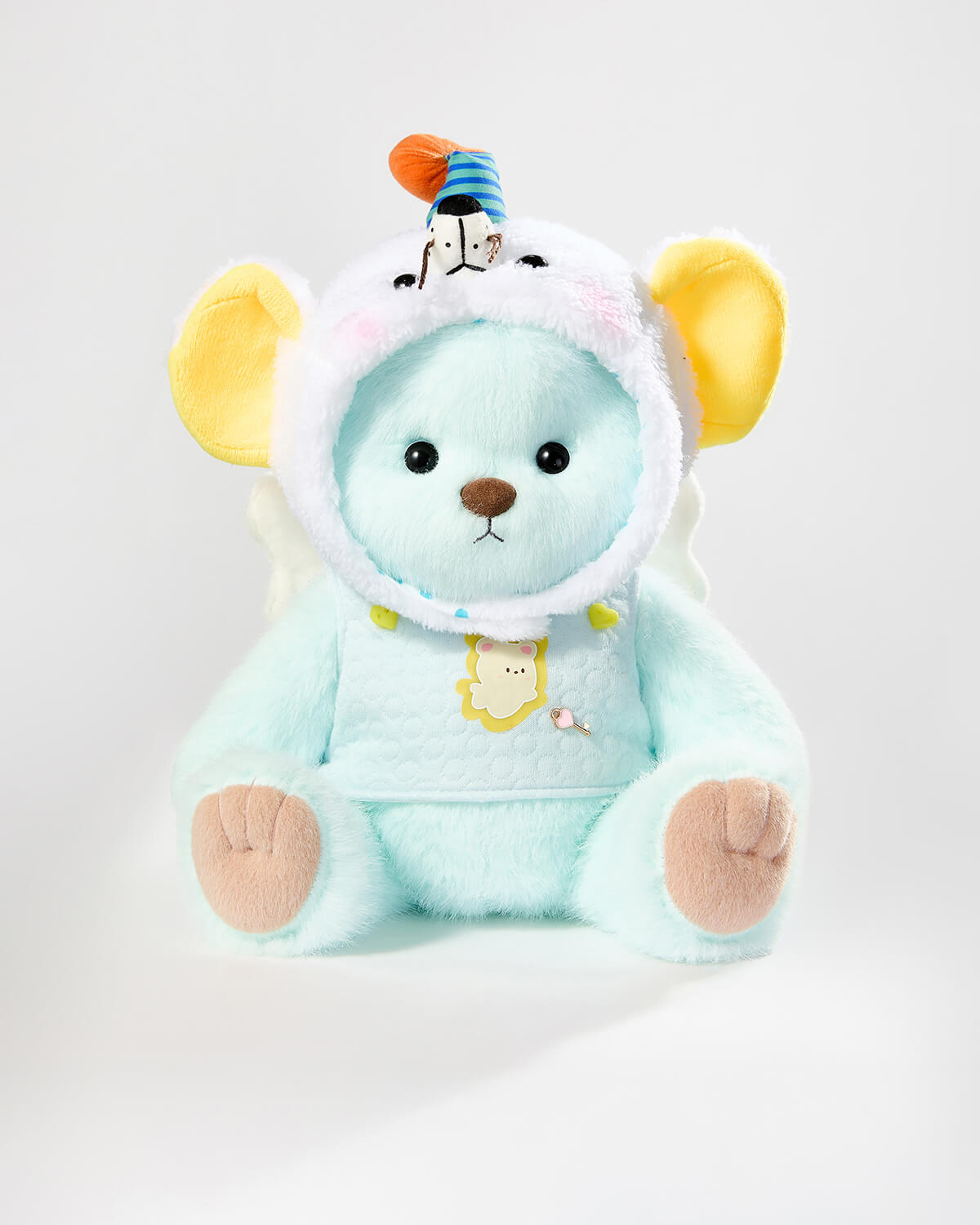 Teddy Bear & Angel Big-eared Rat Set - 12 Inches