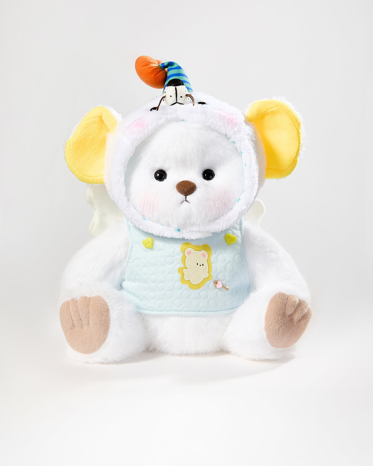 Teddy Bear & Angel Big-eared Rat Set - 12 Inches