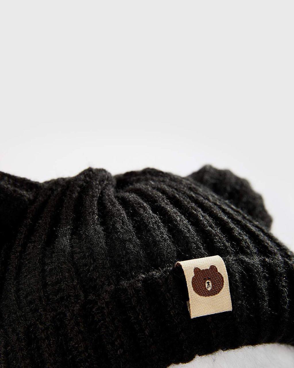 Teddy Bear & Casual Black Hat Sweater Set - 12 Inches