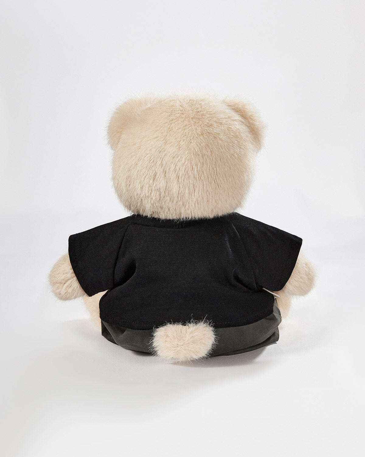 Teddy Bear & Casual Black T-shirt Set - 12 Inches