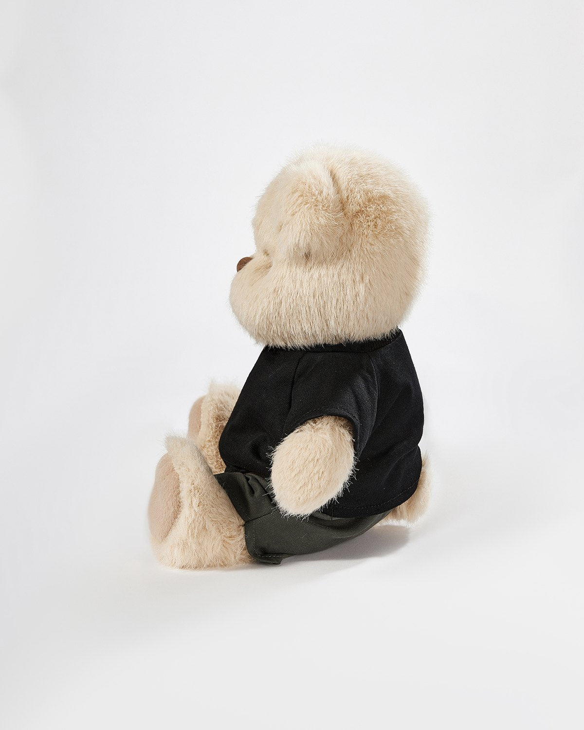 Teddy Bear & Casual Black T-shirt Set - 12 Inches