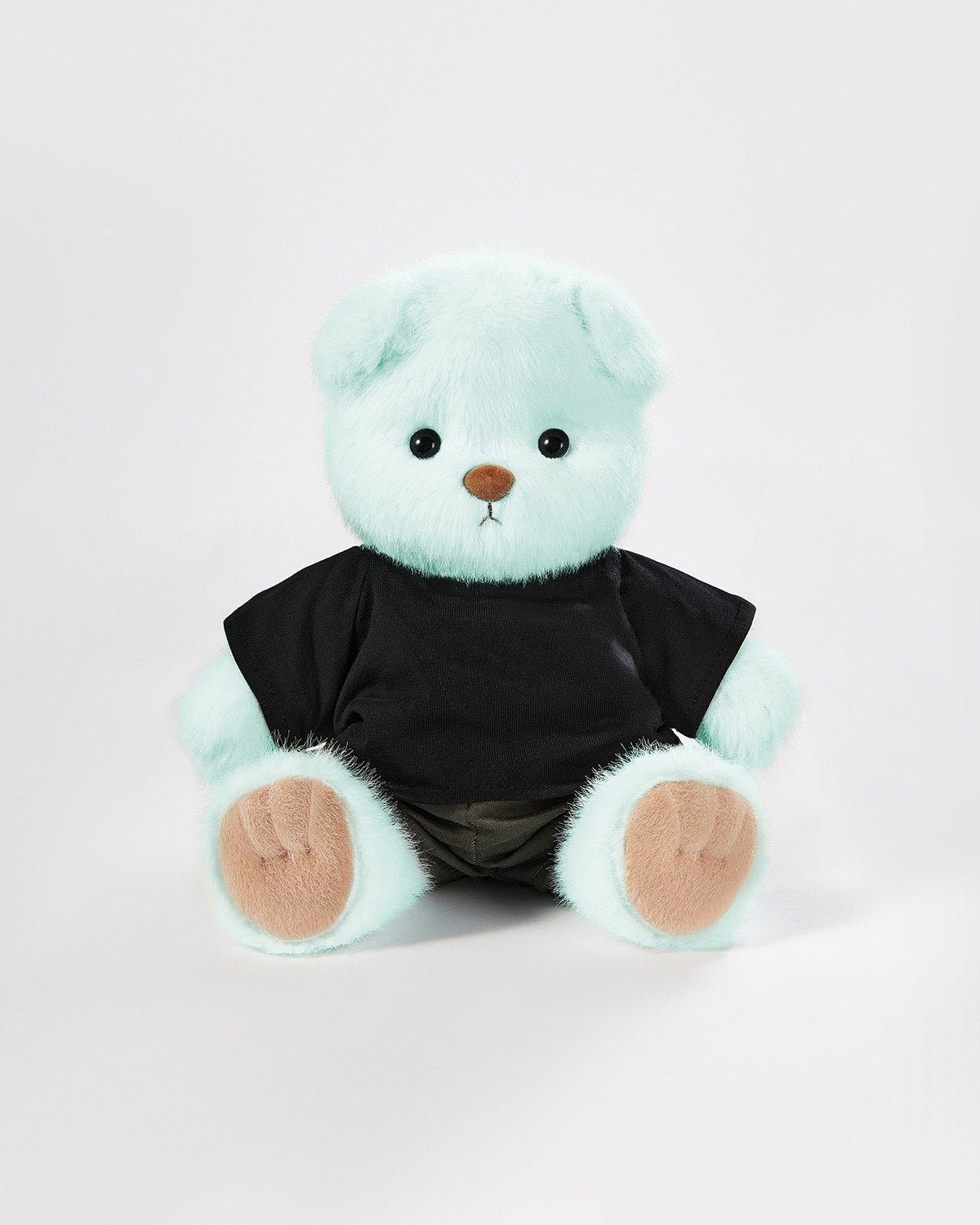 Teddy Bear & Casual Black T-shirt Set - 12 Inches
