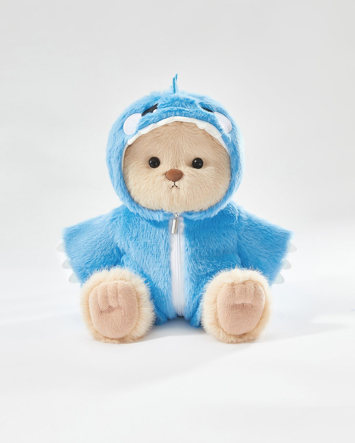 Teddy Bear & Blue Dinosaur Jumpsuit - 12 Inches