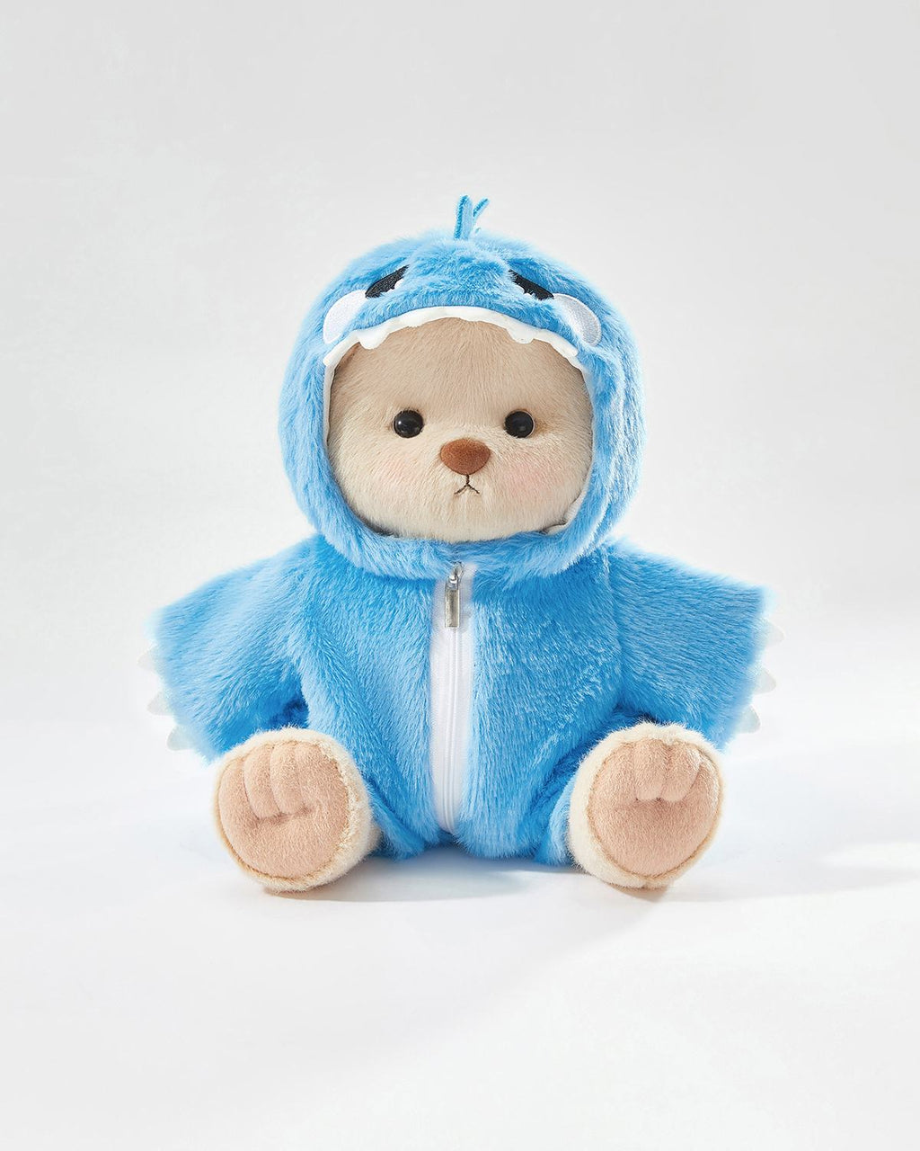 Teddy Bear & Blue Dinosaur Jumpsuit - 12 Inches