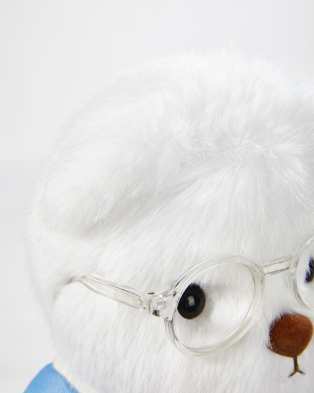 Teddy Bear & Blue Printed Bear Set - 12 Inches