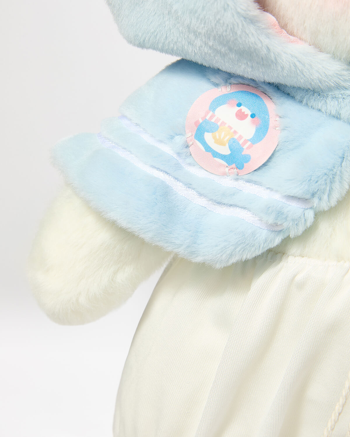 Teddy Bear & Blue Shark Cape - 12 Inches