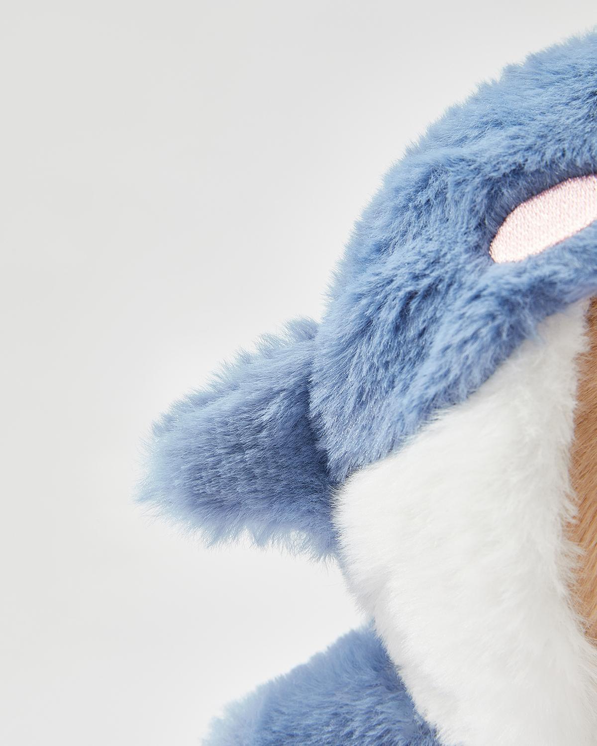 Teddy Bear & Blue Shark Set - 12 Inches