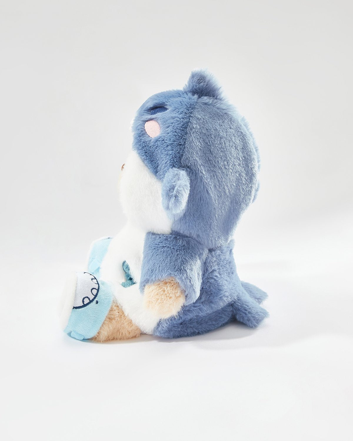 Teddy Bear & Blue Shark Set - 12 Inches