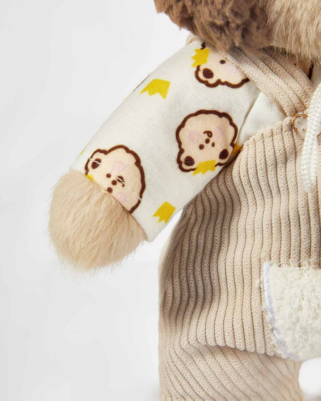 Teddy Bear & Brown Bear Overalls Set - 12 Inches