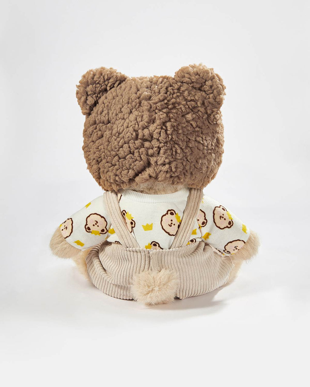 Teddy Bear & Brown Bear Overalls Set - 12 Inches