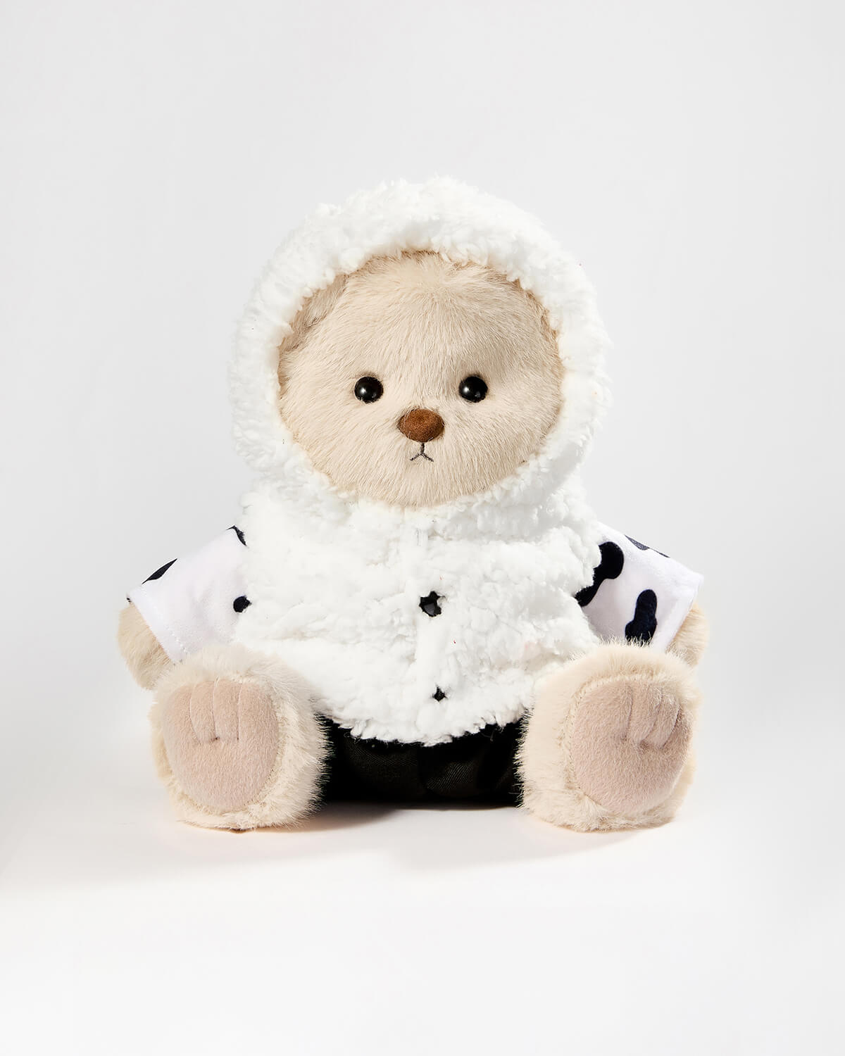 Teddy Bear & Cute Cow Jumpsuit - 12 Inches