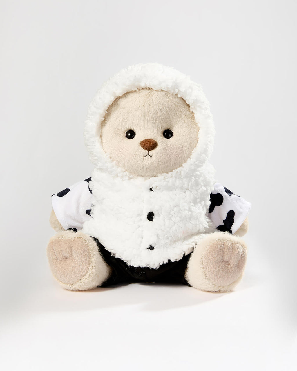 Teddy Bear & Cute Cow Jumpsuit - 12 Inches