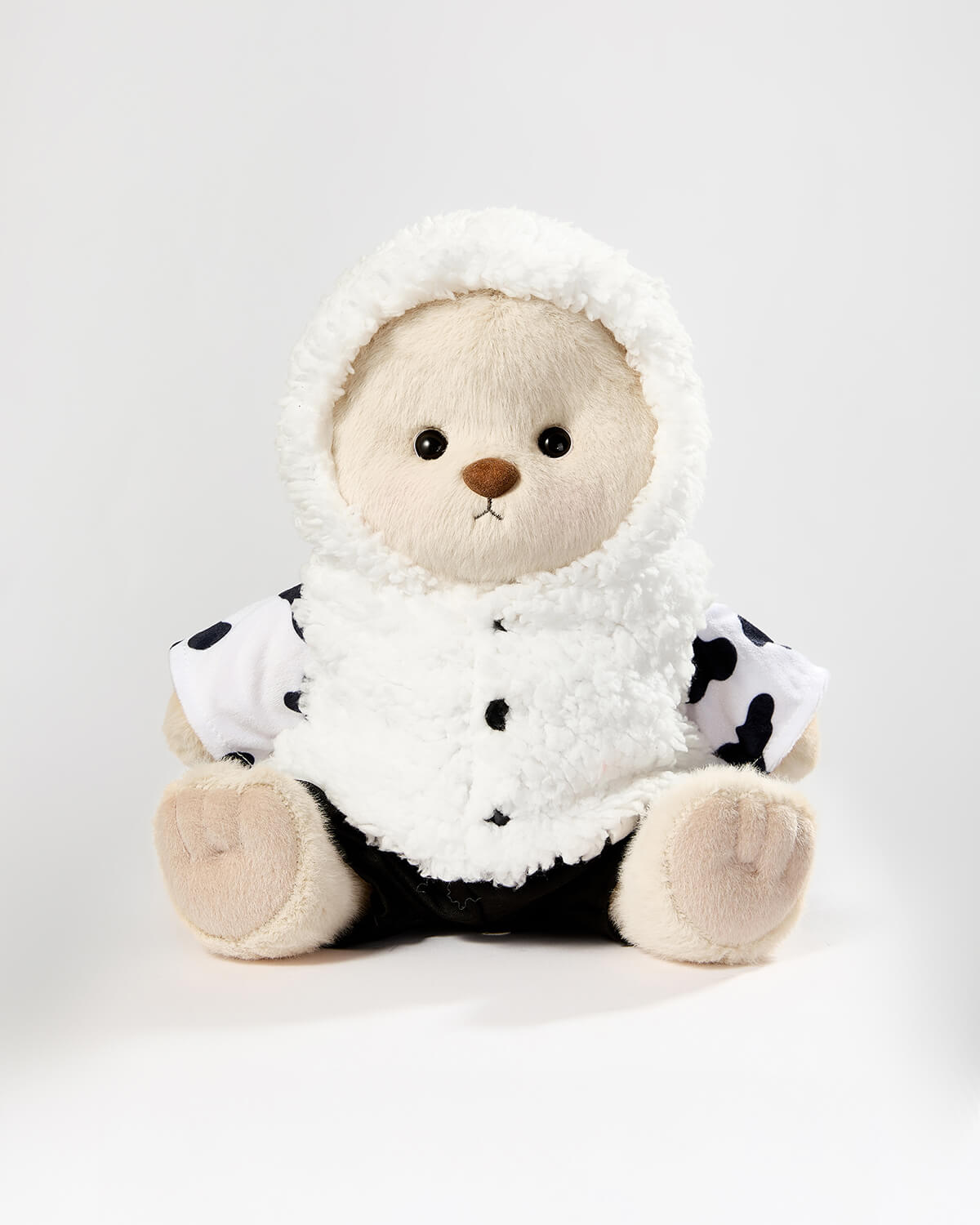 Teddy Bear & Cute Cow Jumpsuit - 12 Inches