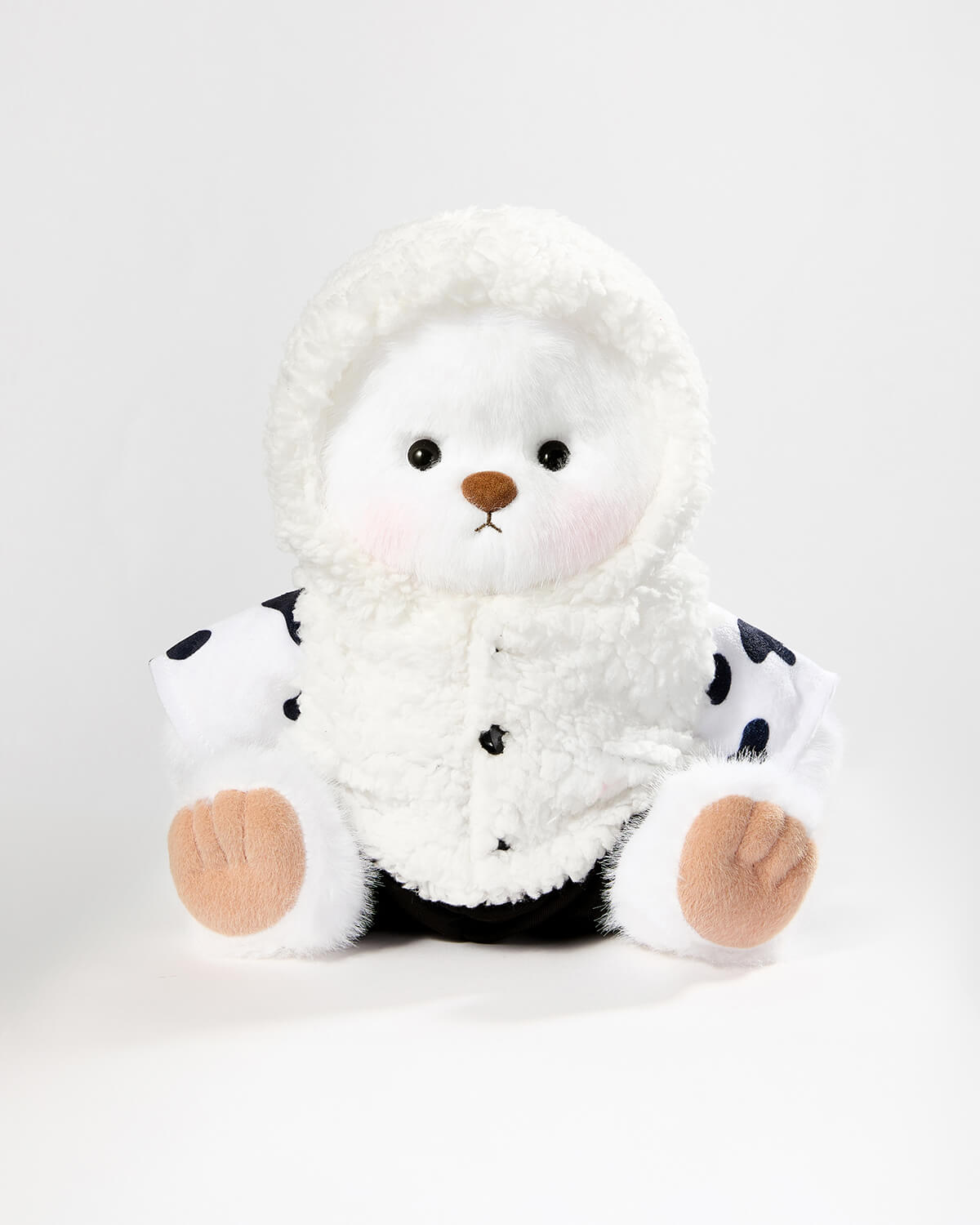 Teddy Bear & Cute Cow Jumpsuit - 12 Inches