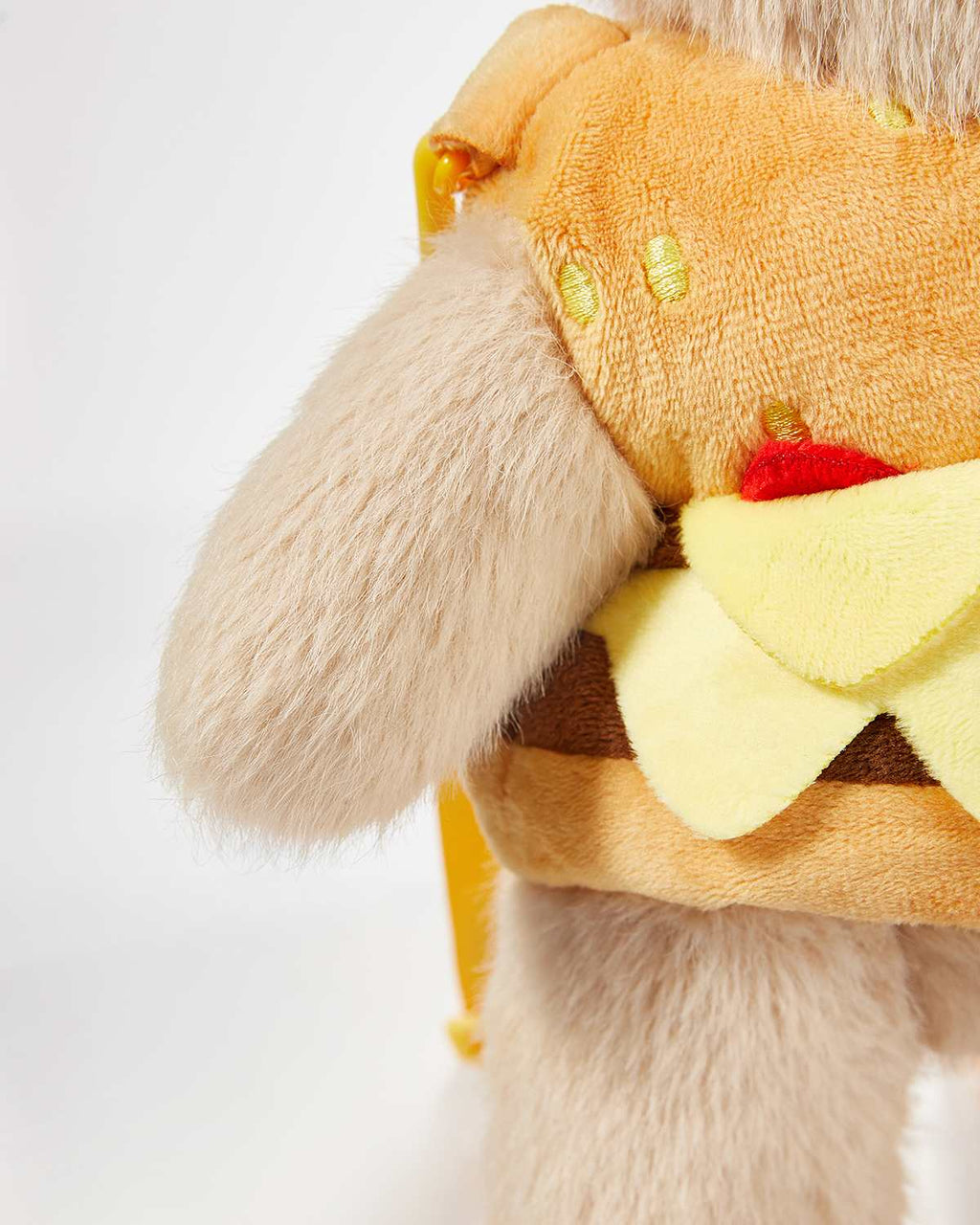 Teddy Bear & Hamburg Skirt With Back - 12 Inches