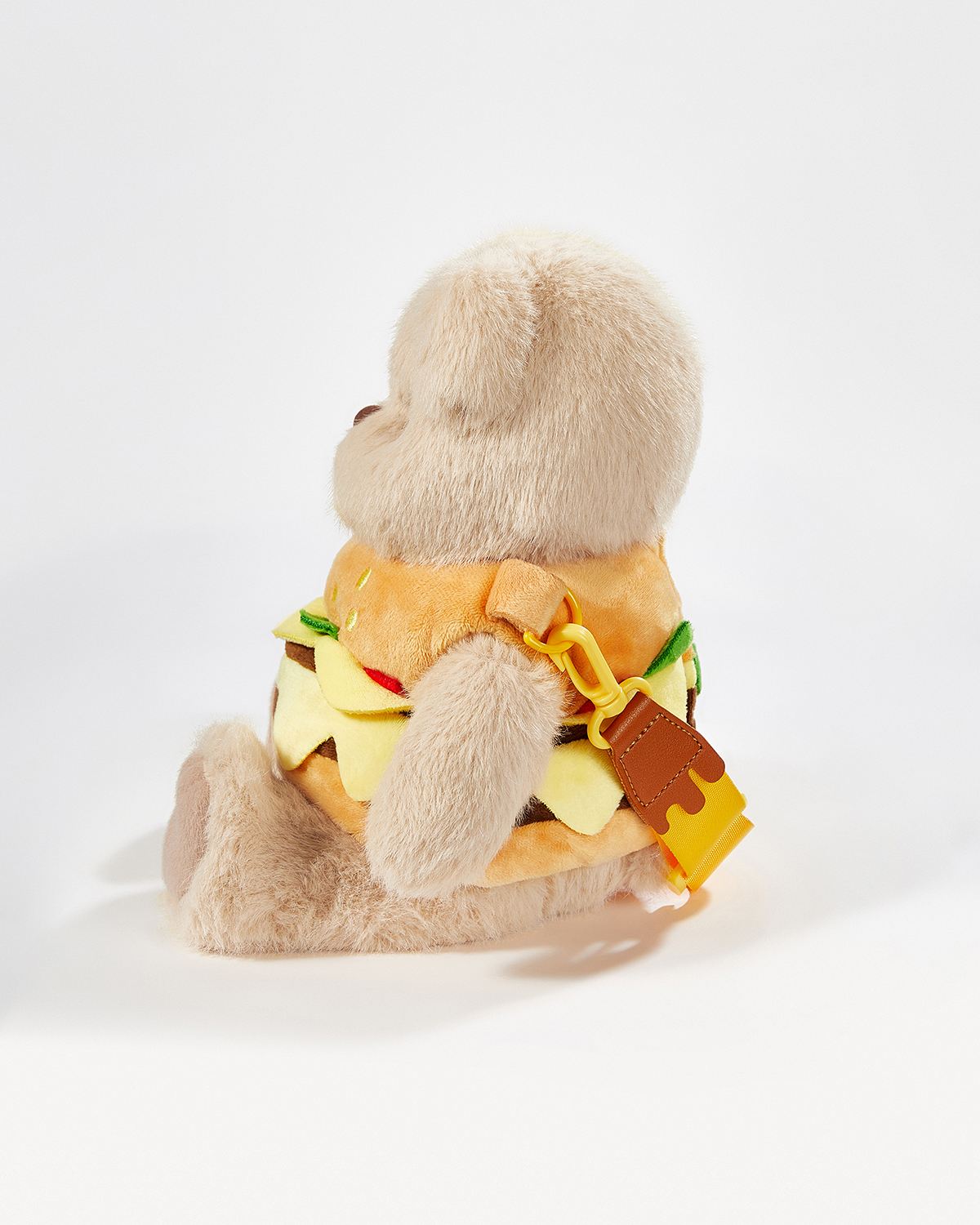 Teddy Bear & Hamburg Skirt With Back - 12 Inches