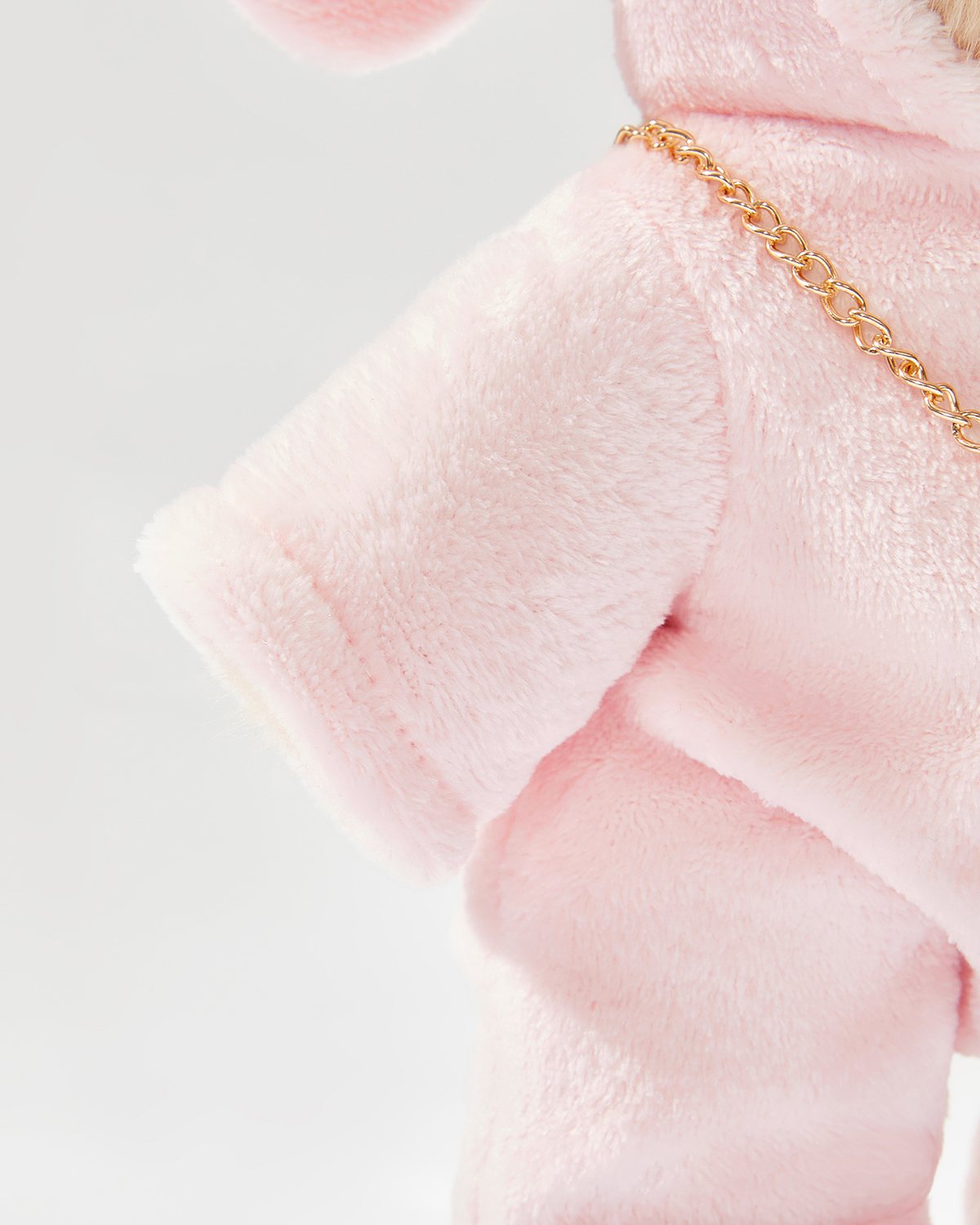 Teddy Bear & Charming Pink Bunny Set - 12 Inches