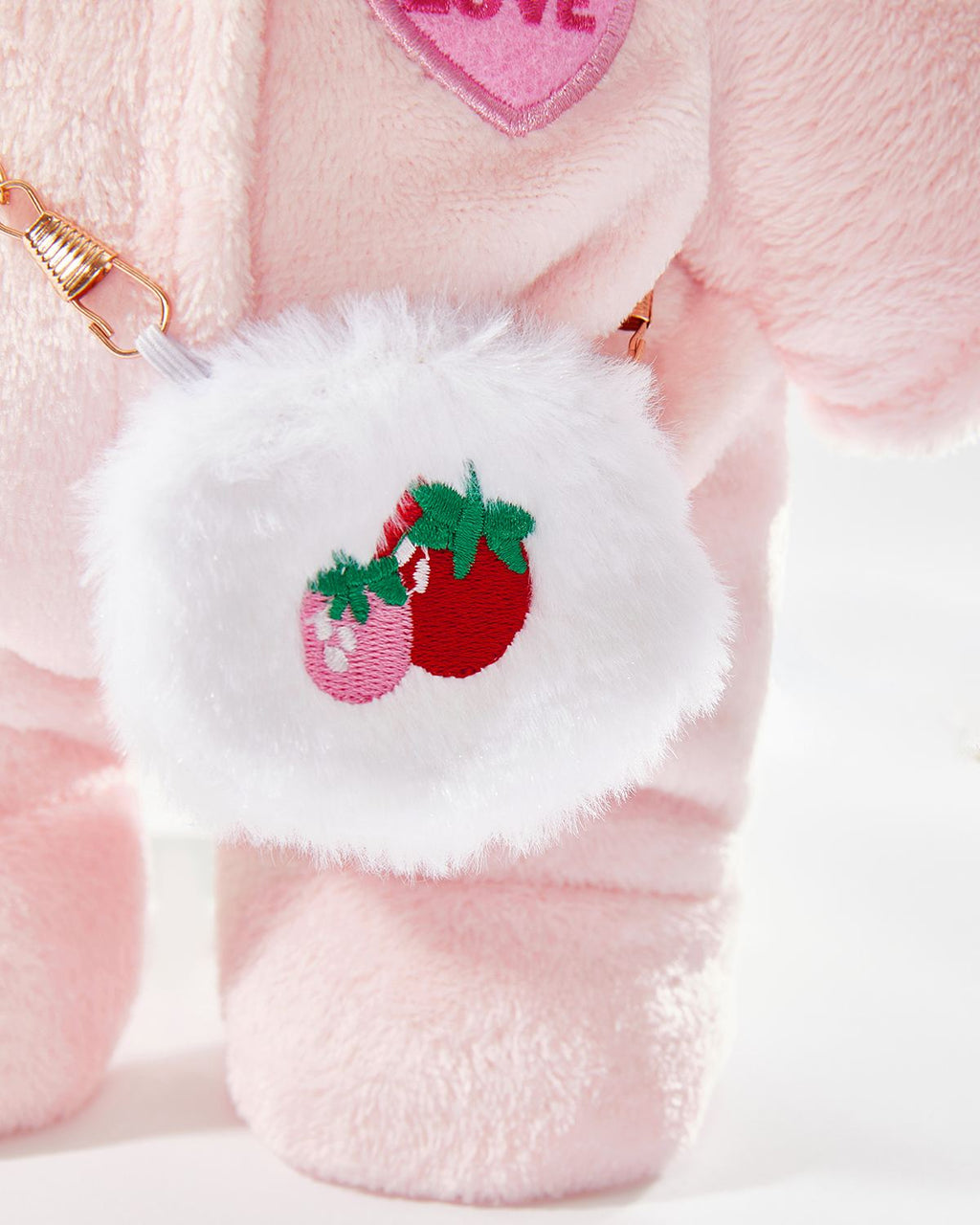 Teddy Bear & Charming Pink Bunny Set - 12 Inches