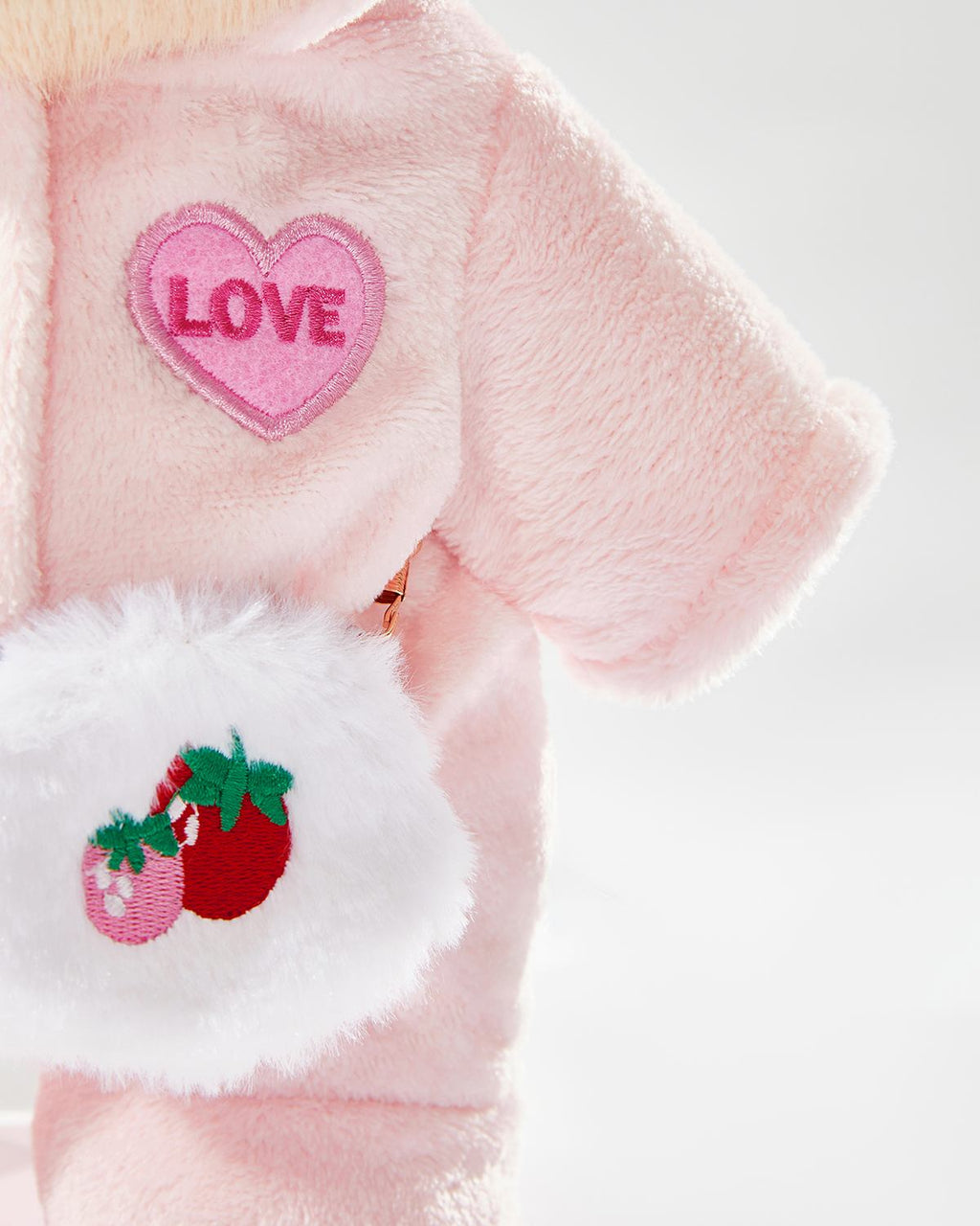 Teddy Bear & Charming Pink Bunny Set - 12 Inches