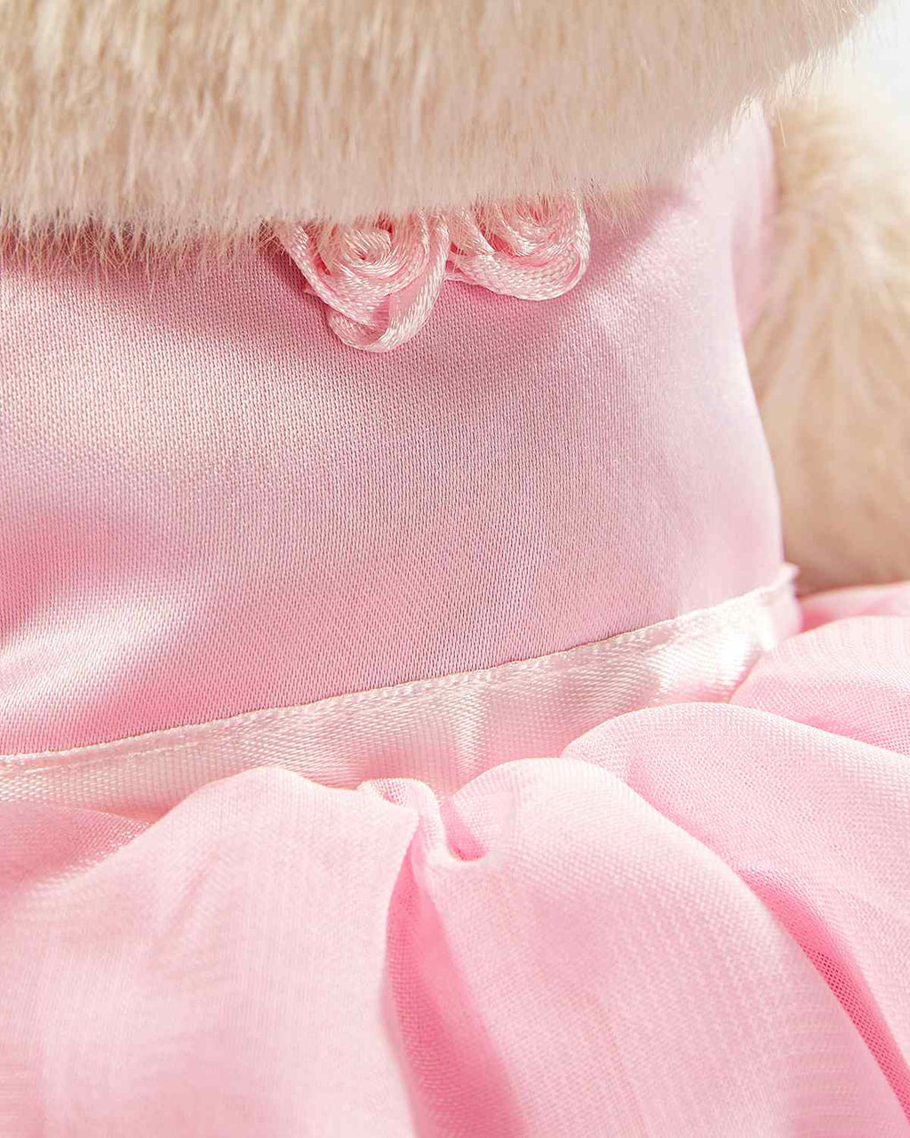 Teddy Bear & Cute Pink Dress Set of 4 - 12 Inches