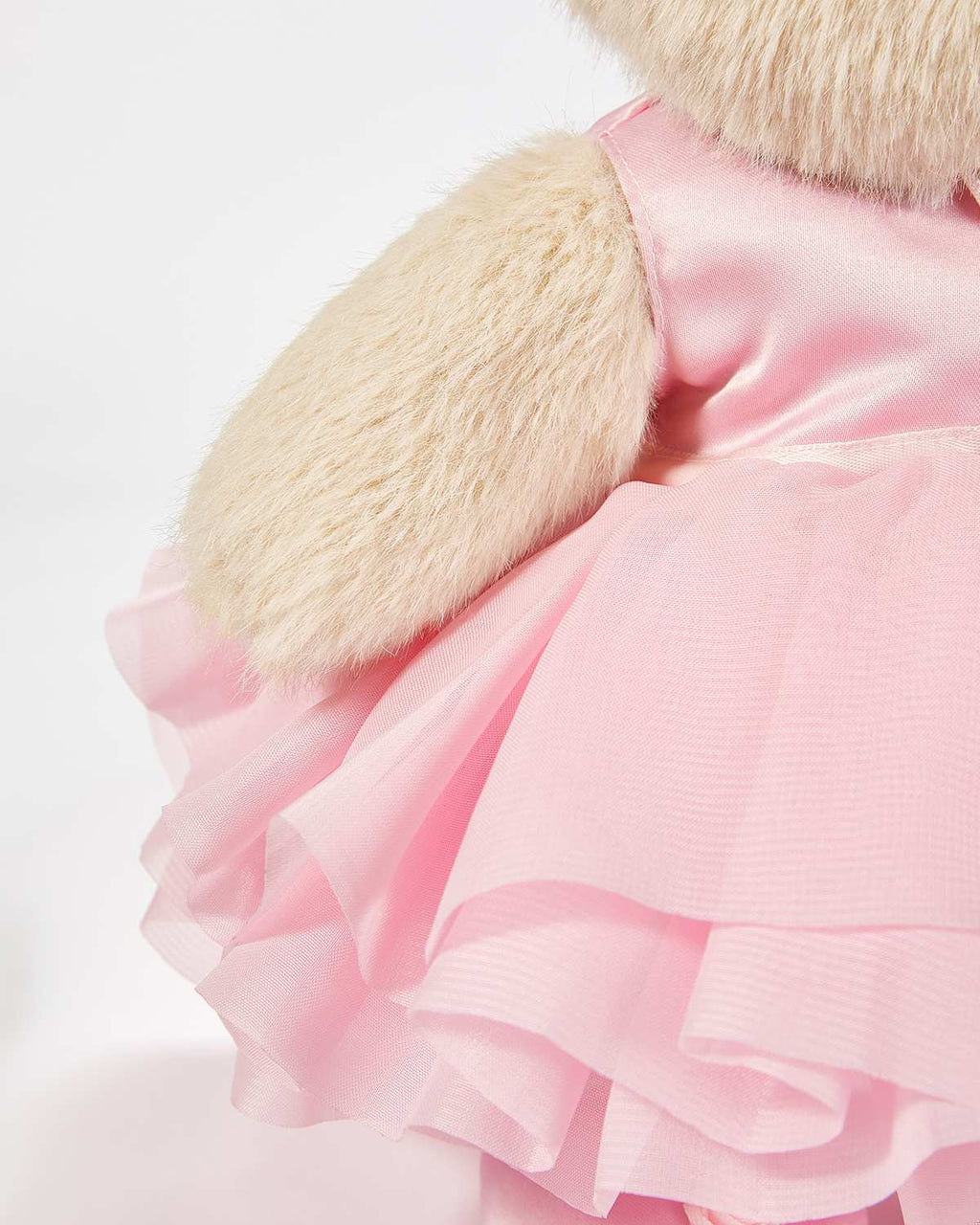 Teddy Bear & Cute Pink Dress Set of 4 - 12 Inches