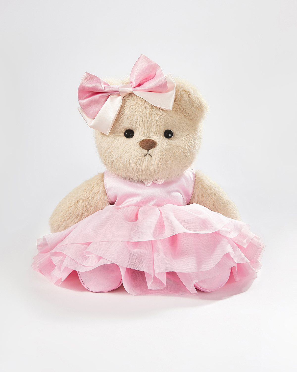 Teddy Bear & Cute Pink Dress Set of 4 - 12 Inches
