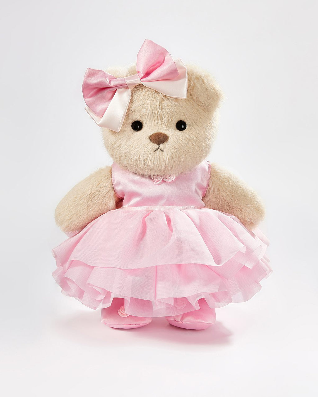 Teddy Bear & Cute Pink Dress Set of 4 - 12 Inches