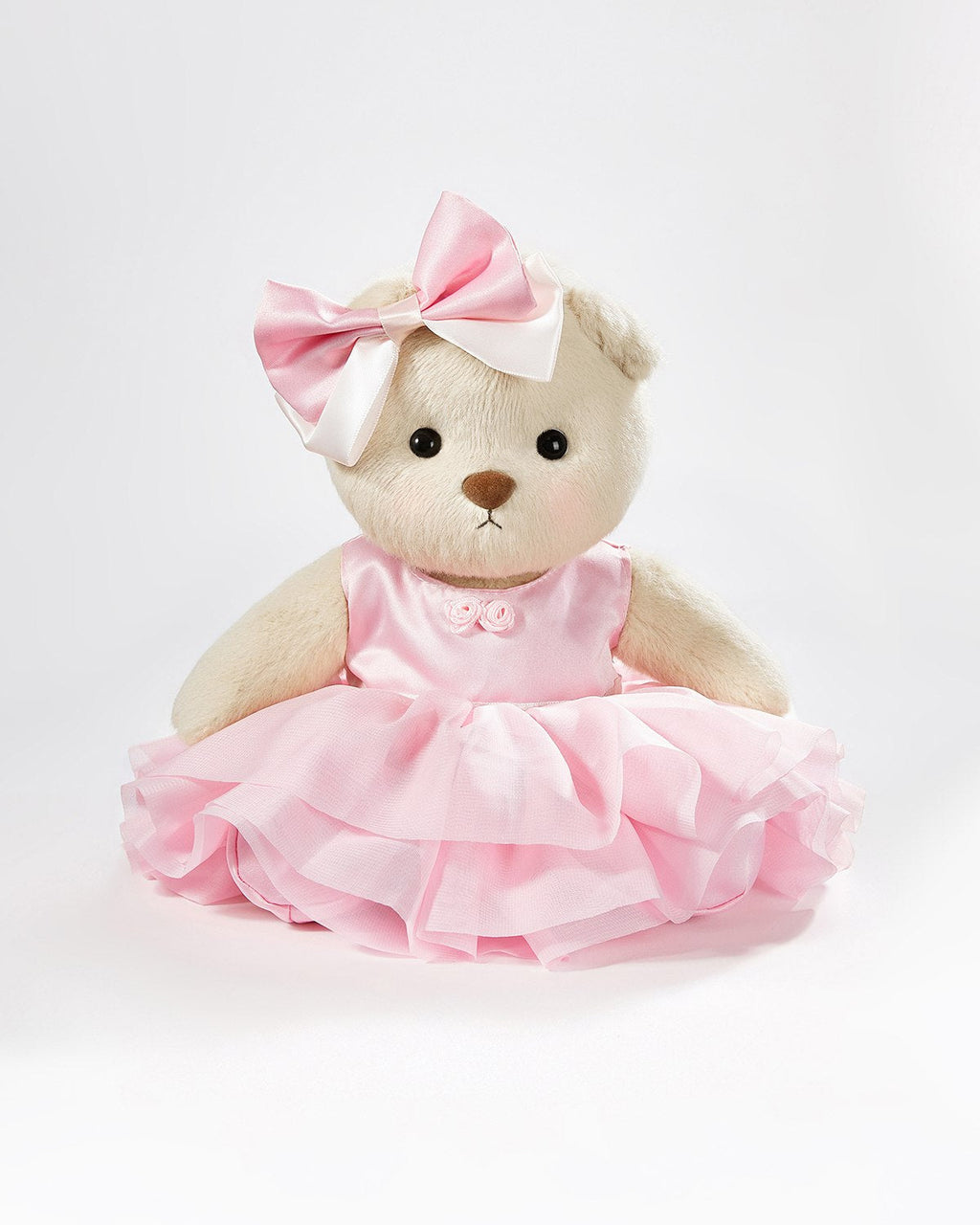 Teddy Bear & Cute Pink Dress Set of 4 - 12 Inches
