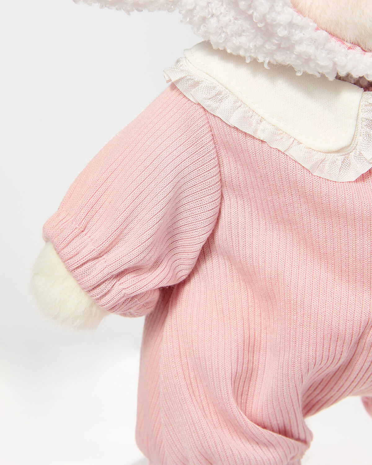 Teddy Bear & Pink Lamb Suspender Set - 12 Inches