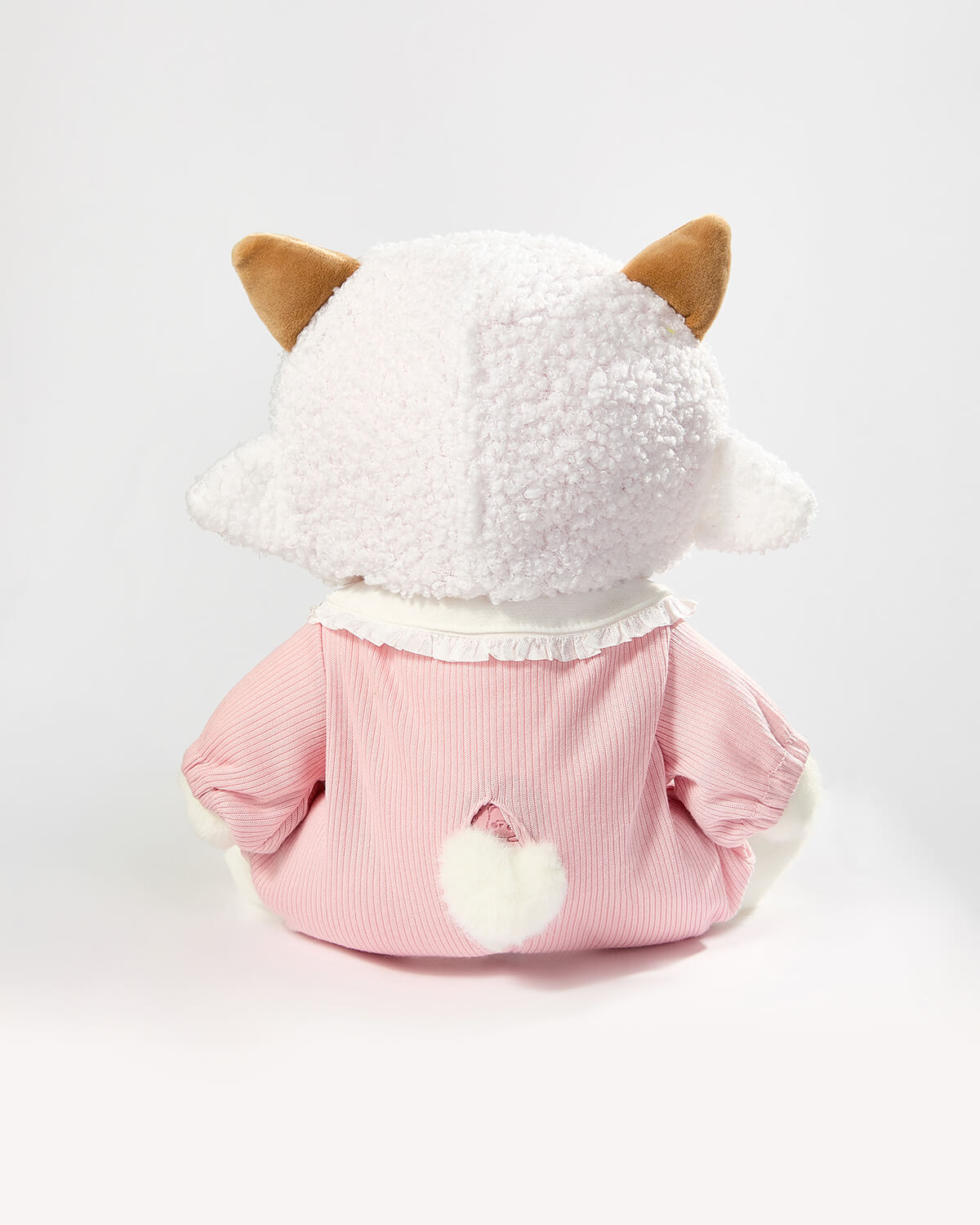 Teddy Bear & Pink Lamb Suspender Set - 12 Inches