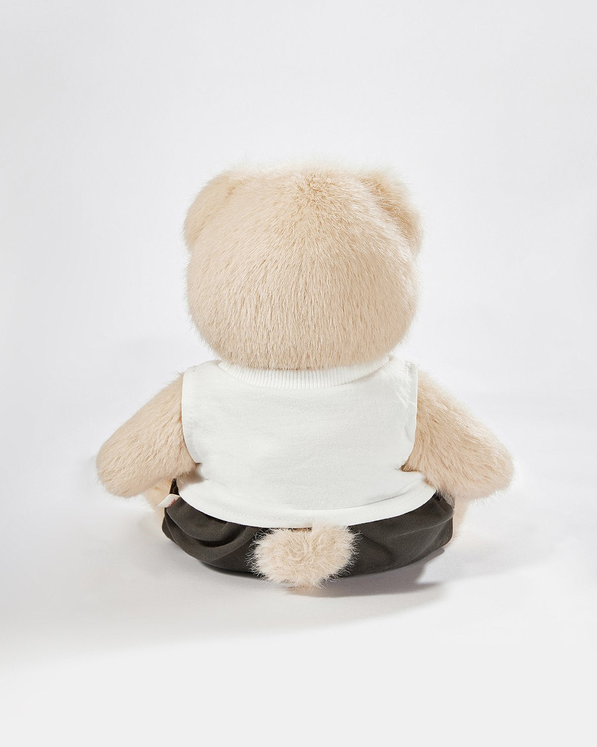 Teddy Bear & Casual White Vest Set - 12 Inches