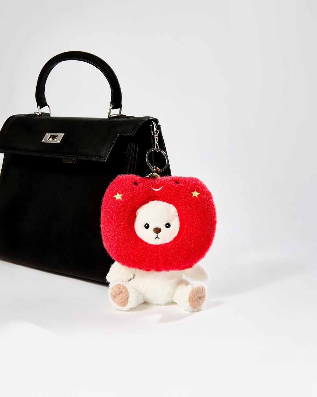 Teddy Bear & Cute Apple Hood - 6 Inches