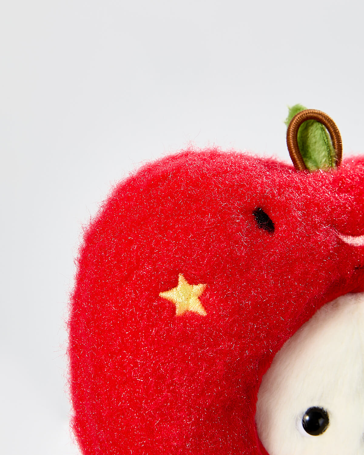 Teddy Bear & Cute Apple Hood - 6 Inches