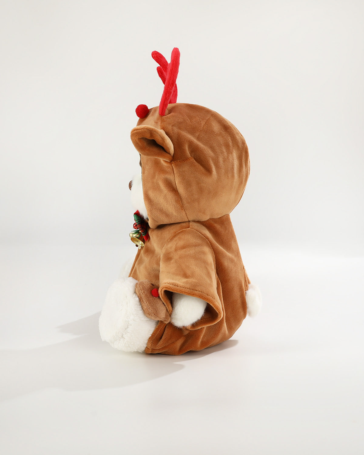 Teddy Bear & Christmas Reindeer Jumpsuit - 12 Inch