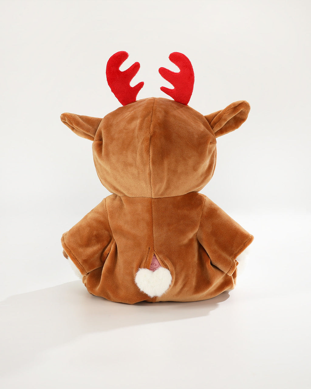 Teddy Bear & Christmas Reindeer Jumpsuit - 12 Inch