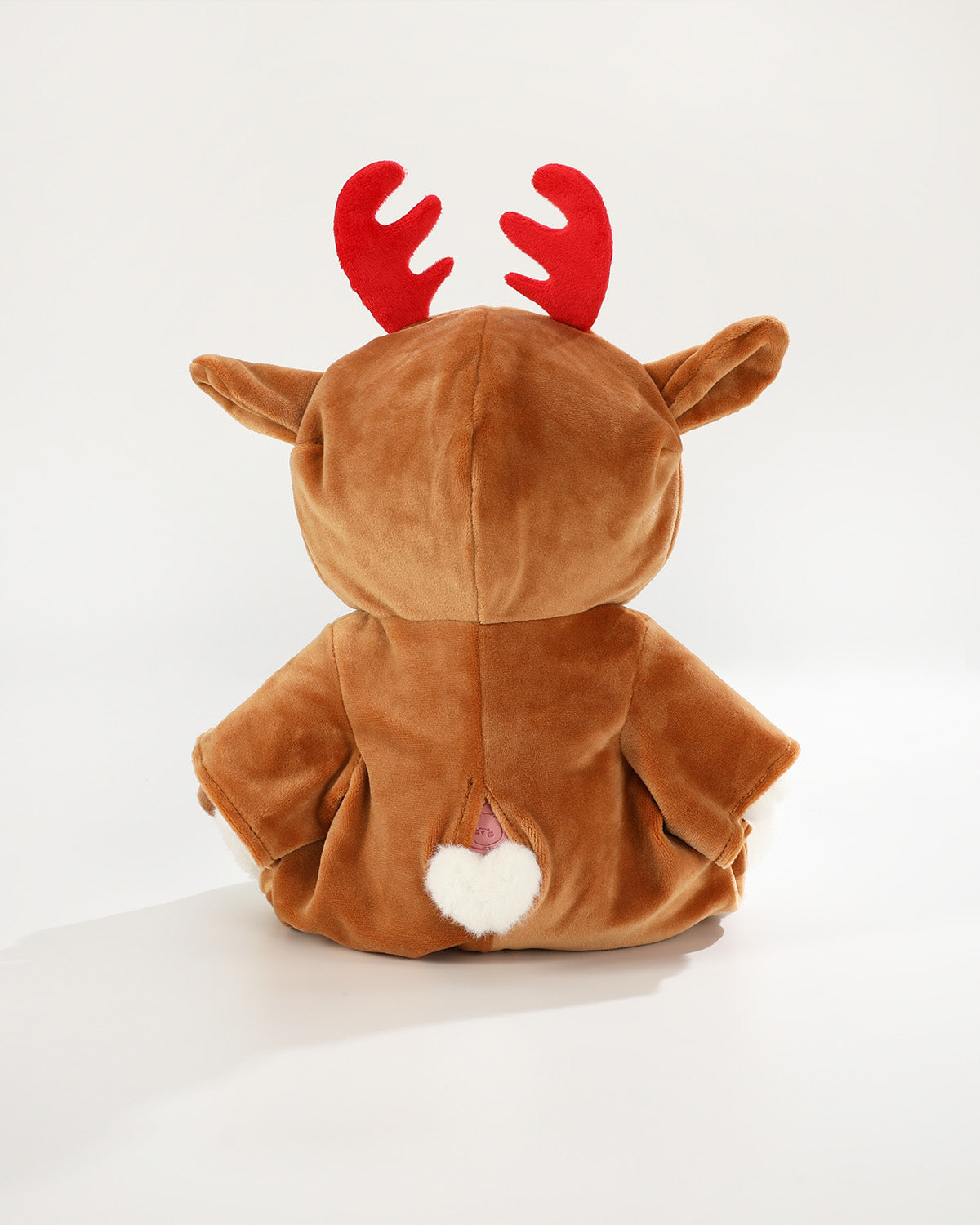 Teddy Bear & Christmas Reindeer Jumpsuit - 12 Inch