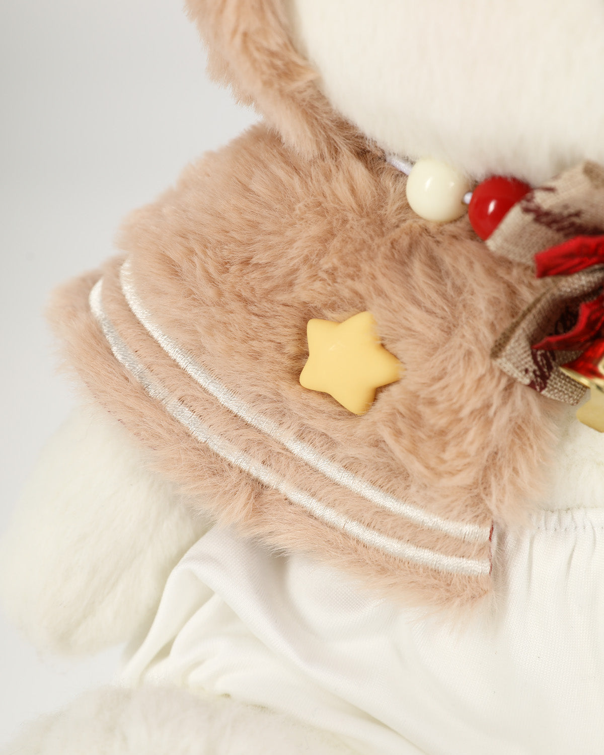 Teddy Bear & Christmas Reindeer Cape - 12 Inch