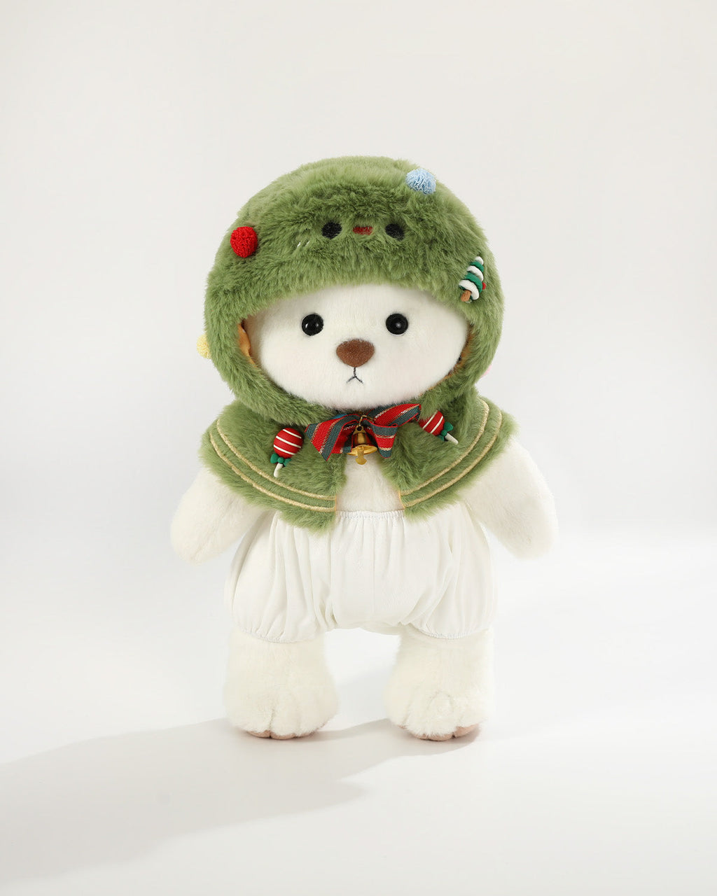 Teddy Bear & Christmas Tree Cape - 12 Inch