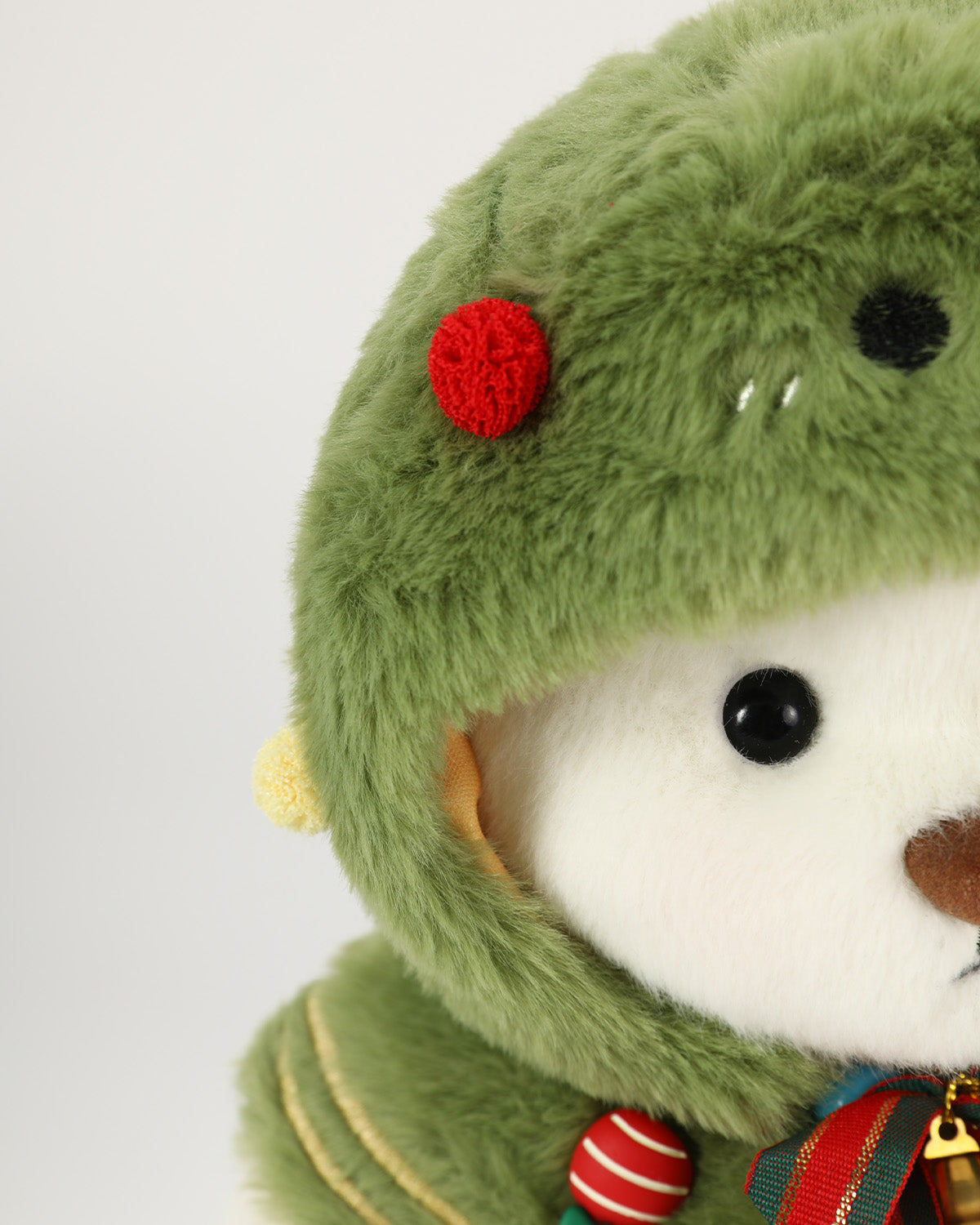 Teddy Bear & Christmas Tree Cape - 12 Inch