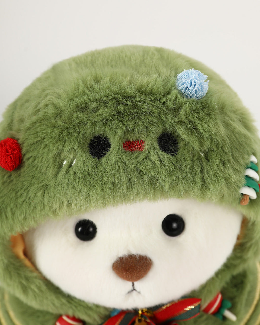 Teddy Bear & Christmas Tree Cape - 12 Inch