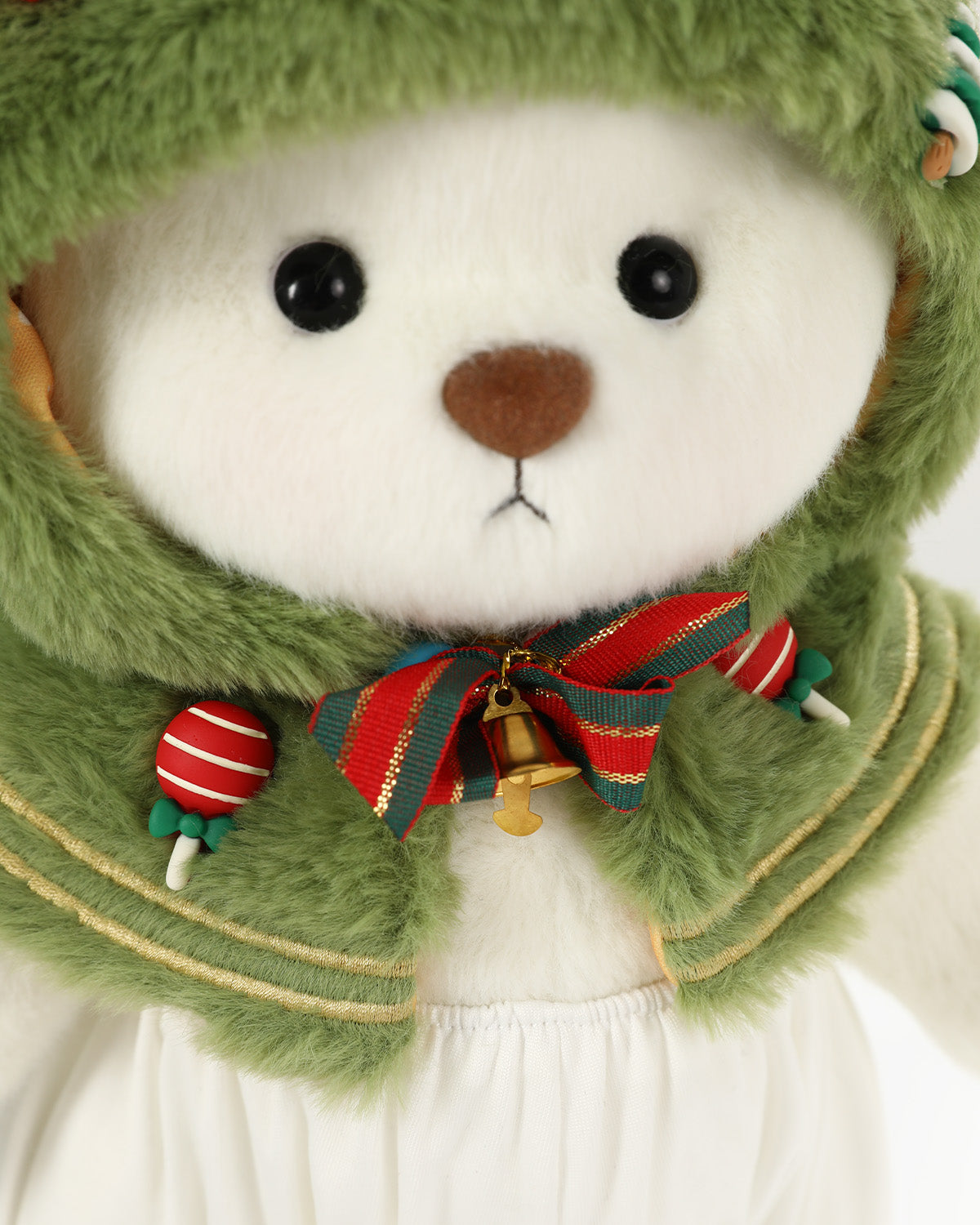 Teddy Bear & Christmas Tree Cape - 12 Inch