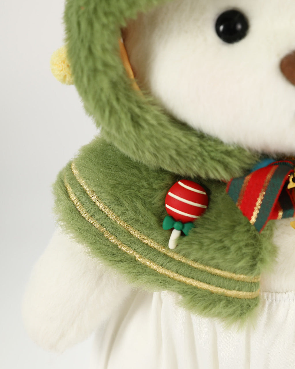 Teddy Bear & Christmas Tree Cape - 12 Inch